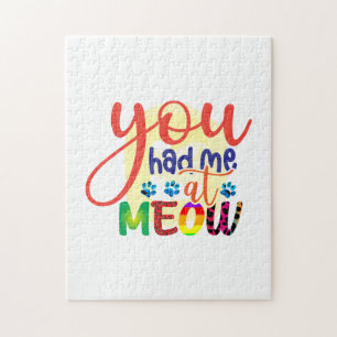 Puzzle Arte De Gato Que Me Tenías En Meow