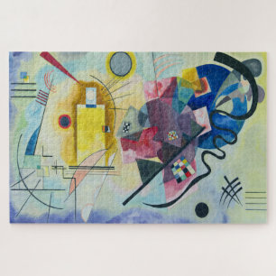 Puzzle Arte de Gelb-rot-blau por Wassily Kandinsky