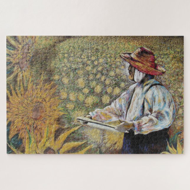 Puzzle arte de girasol de valparaíso (Horizontal)
