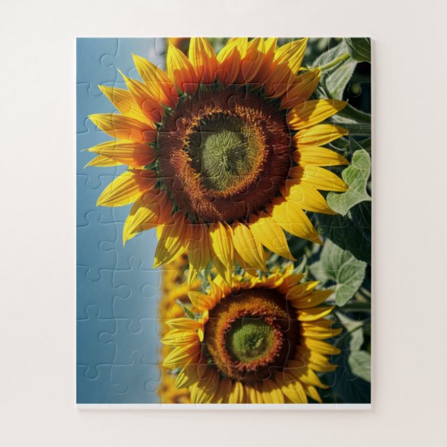 Puzzle Arte de Girasoles (Vertical)