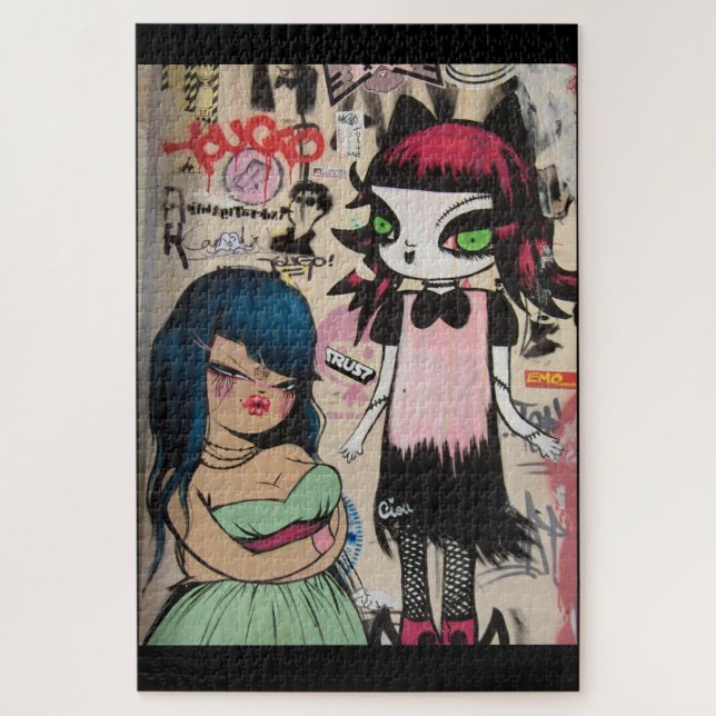 Puzzle Arte de graffiti (Vertical)