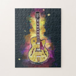 Puzzle Arte de guitarra personalizado de Guay