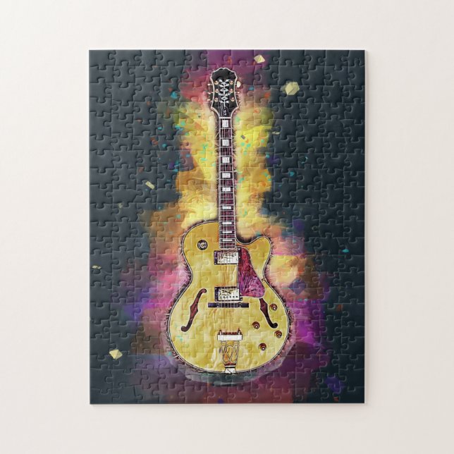 Puzzle Arte de guitarra personalizado de Guay (Vertical)