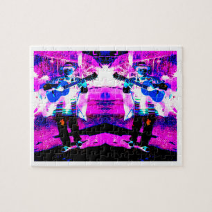 Puzzle Arte de guitarristas