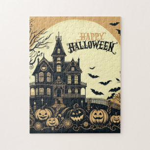 Puzzle Arte de Halloween feliz