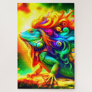Puzzle Arte de Iguana