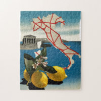 Arte de Ilustracion de Viajes de la Vieja Italia