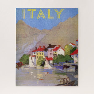 Puzzle Arte de Ilustracion de Viajes de la Vieja Italia