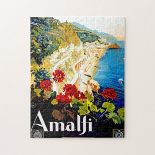 Puzzle Arte de Ilustracion de Viajes de la Vieja Italia