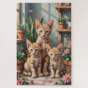 Puzzle Arte de jardín suculento de Devon Rex
