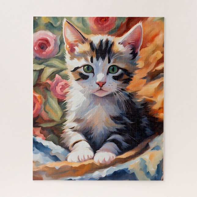 Puzzle Arte de Kitten ai (Vertical)