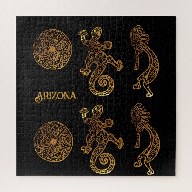Puzzle Arte de Kokopelli (Vertical)