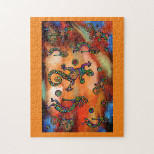 PUZZLE ARTE DE KOKOPELLI