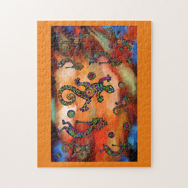 PUZZLE ARTE DE KOKOPELLI (Vertical)