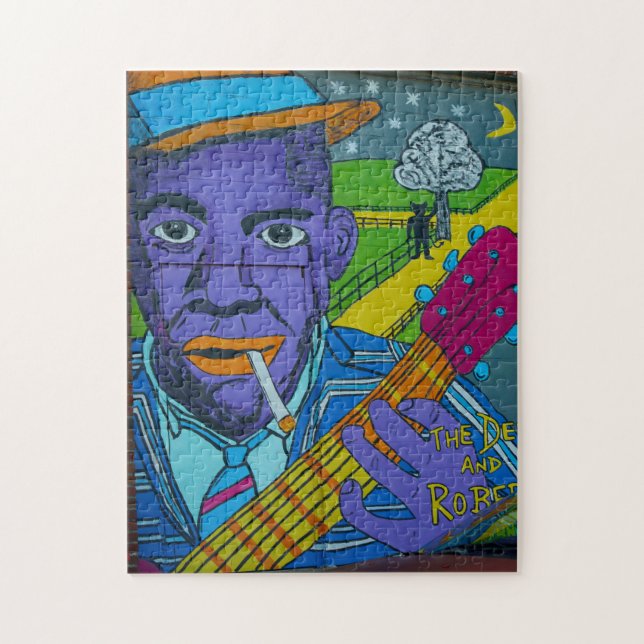 Puzzle Arte de la calle Louisiana. (Vertical)