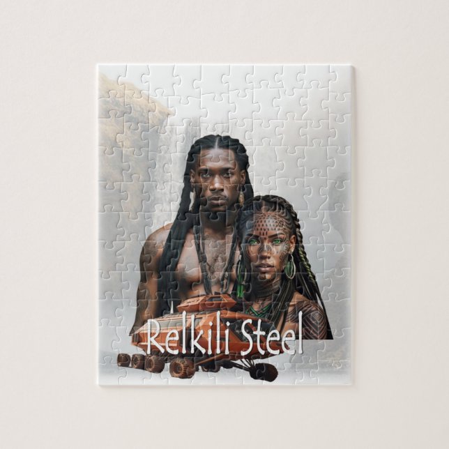 Puzzle Arte de la cubierta de acero Relkili (Vertical)