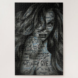 Puzzle Arte de la pintada