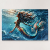 Arte de la sirena de sirena de sirena marina místi