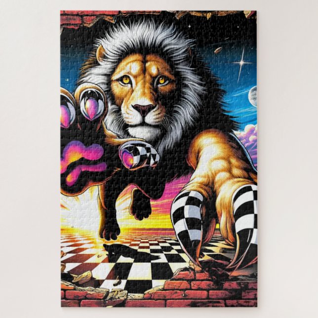 Puzzle Arte de León (Vertical)