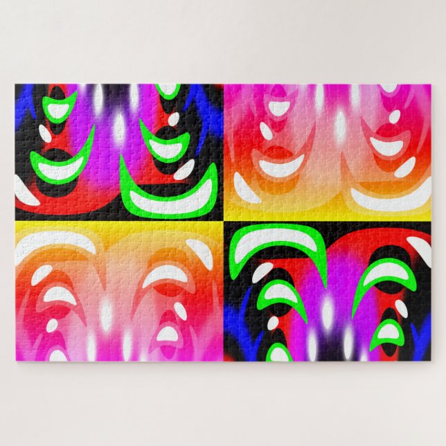 Puzzle Arte de luces en movimiento (Horizontal)