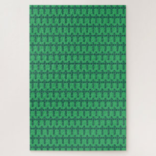 Puzzle Arte de Nudillo Gráfico de Cruz Celta