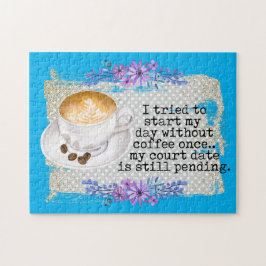 Puzzle arte de palabras de los amantes del café fresco