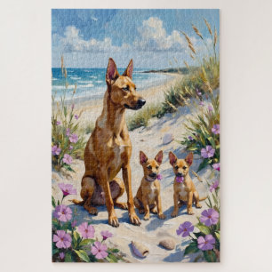 Puzzle Arte de perro Carolina Duna Costera