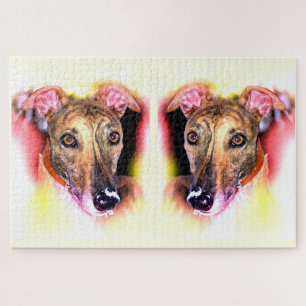 Puzzle Arte de perros griegos