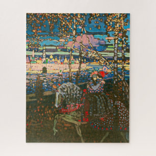 Puzzle Arte de pintura abstracta de Kandinski pareja mont