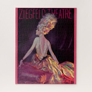 Puzzle Arte de portada del teatro Ziegfeld de 1927