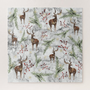 Puzzle Arte De Punto De Árbol De Navidad