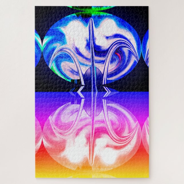Puzzle Arte de vida alienígena (Vertical)