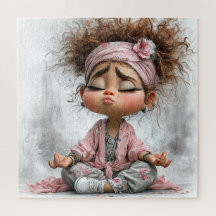 Arte de yoga divertido y descarado