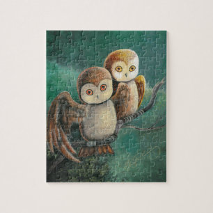 Puzzle Arte del búho de los amigos del búho