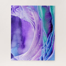 Puzzle Arte digital de los mares de hielo congelado mágic