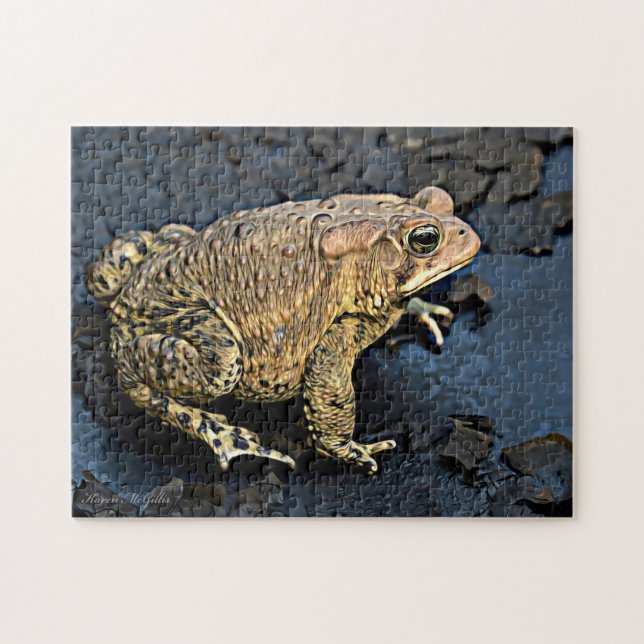 Puzzle Arte digital estadounidense de toad (Horizontal)