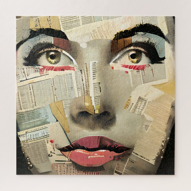 Puzzle Arte digital único de arte artístico | Resumen de  (Vertical)