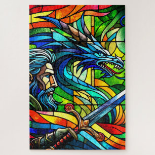 Puzzle Arte Dragon