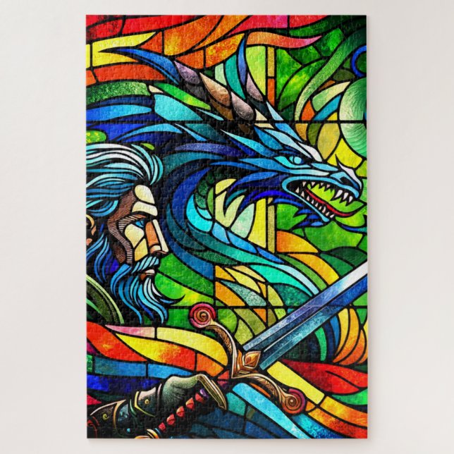 Puzzle Arte Dragon (Vertical)
