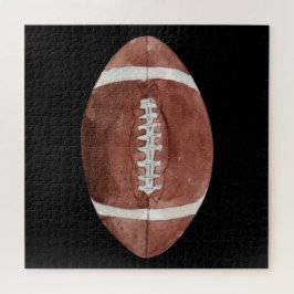 Puzzle Arte en Acuarela de Fútbol Americano Vintage