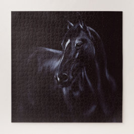 Puzzle Arte equino pintado a mano