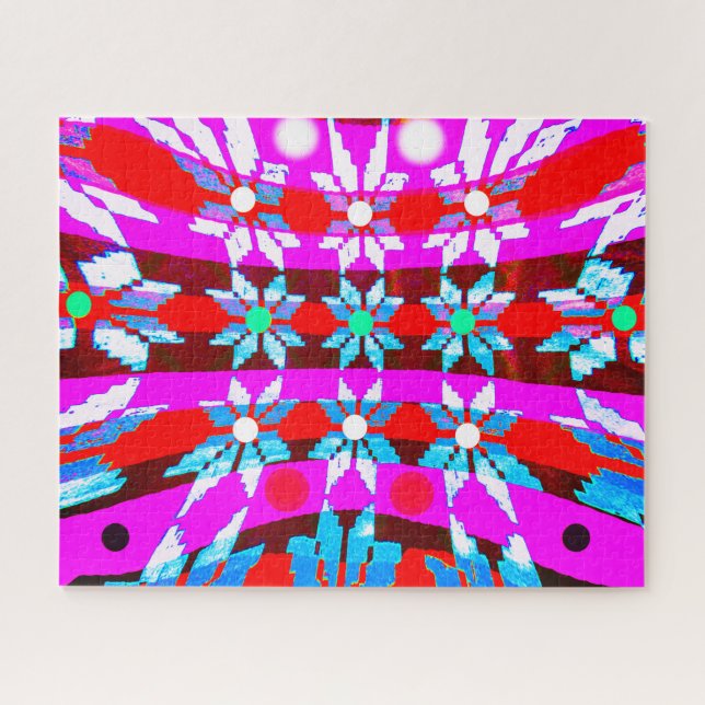 Puzzle Arte festivo divertido (Horizontal)