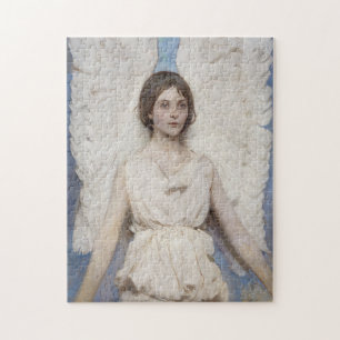 Puzzle Arte fino victoriano vintage del ángel de Abbott T