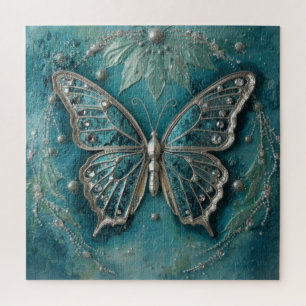 Puzzle Arte floral texturizado: diseño de flores de natur