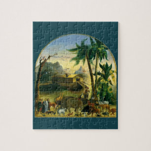 Puzzle Arte Folclórico Victoriano Antiguo, Arca de Noé de