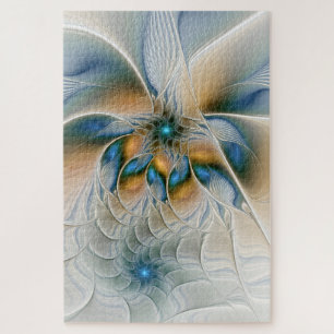 Puzzle Arte fractal de fantasía abstracta y elevada con a