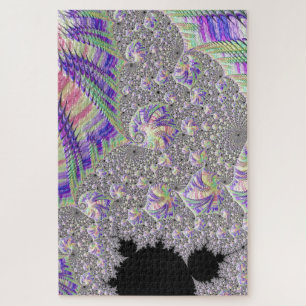 Puzzle Arte fractal psicodélico funky trippy genial