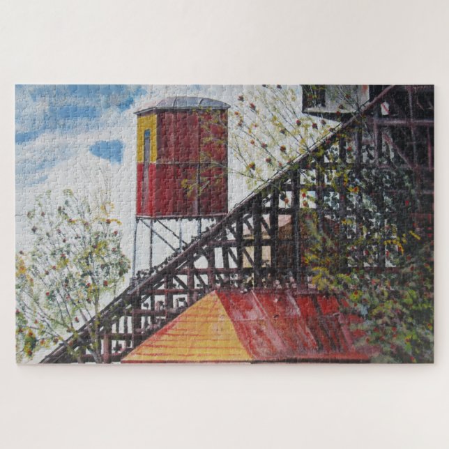 Puzzle arte funicular de valparaiso (Horizontal)