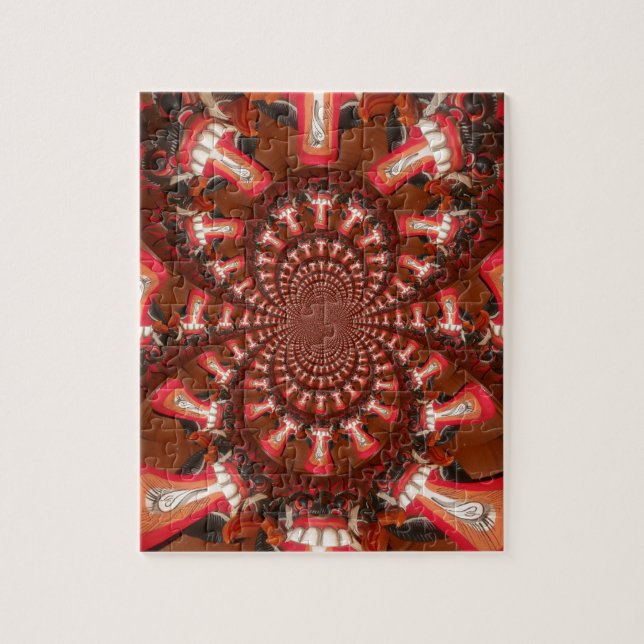 Puzzle Arte gráfico/Impresión de lengua caleidoscópica (Vertical)