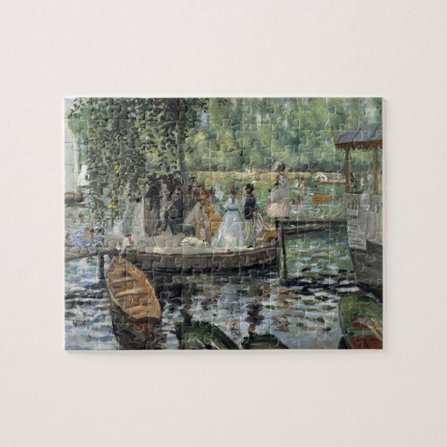 Puzzle Arte impresionista de Renoir de Grenouillere (Horizontal)